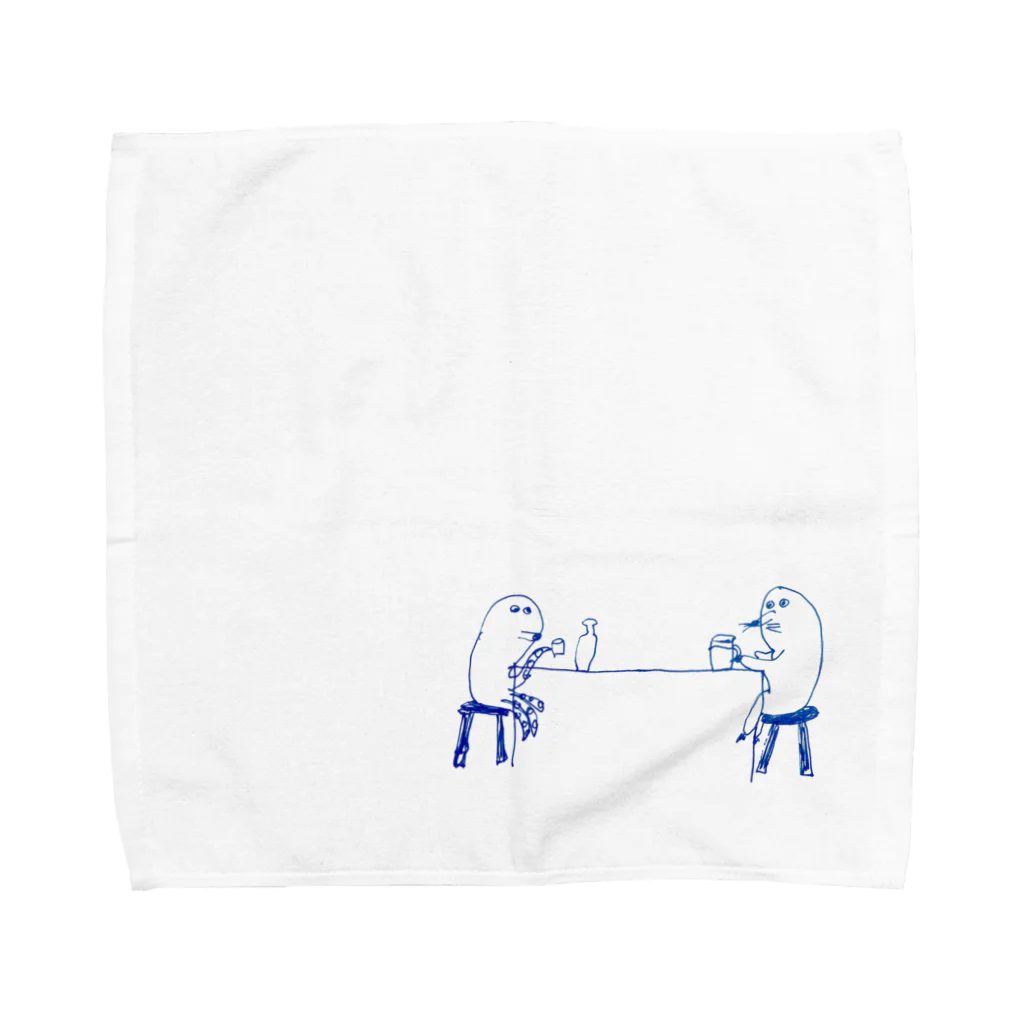 kirinno29の場末のサシ飲み Towel Handkerchief