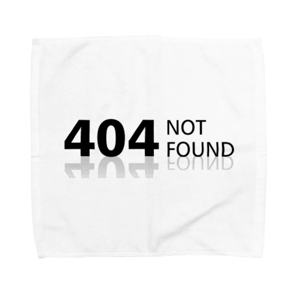 sakaitoruの404 NOT found タオルハンカチ