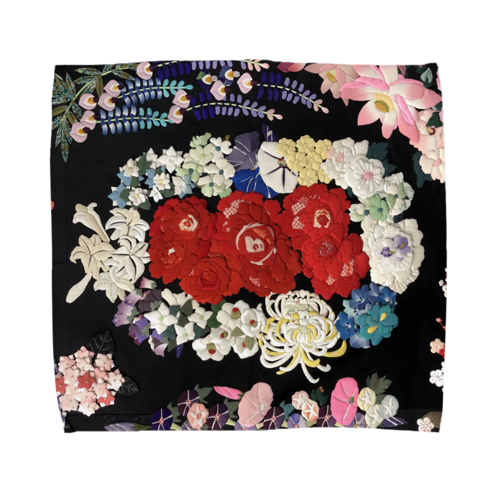 Utakoの百花繚乱 横 Towel Handkerchief