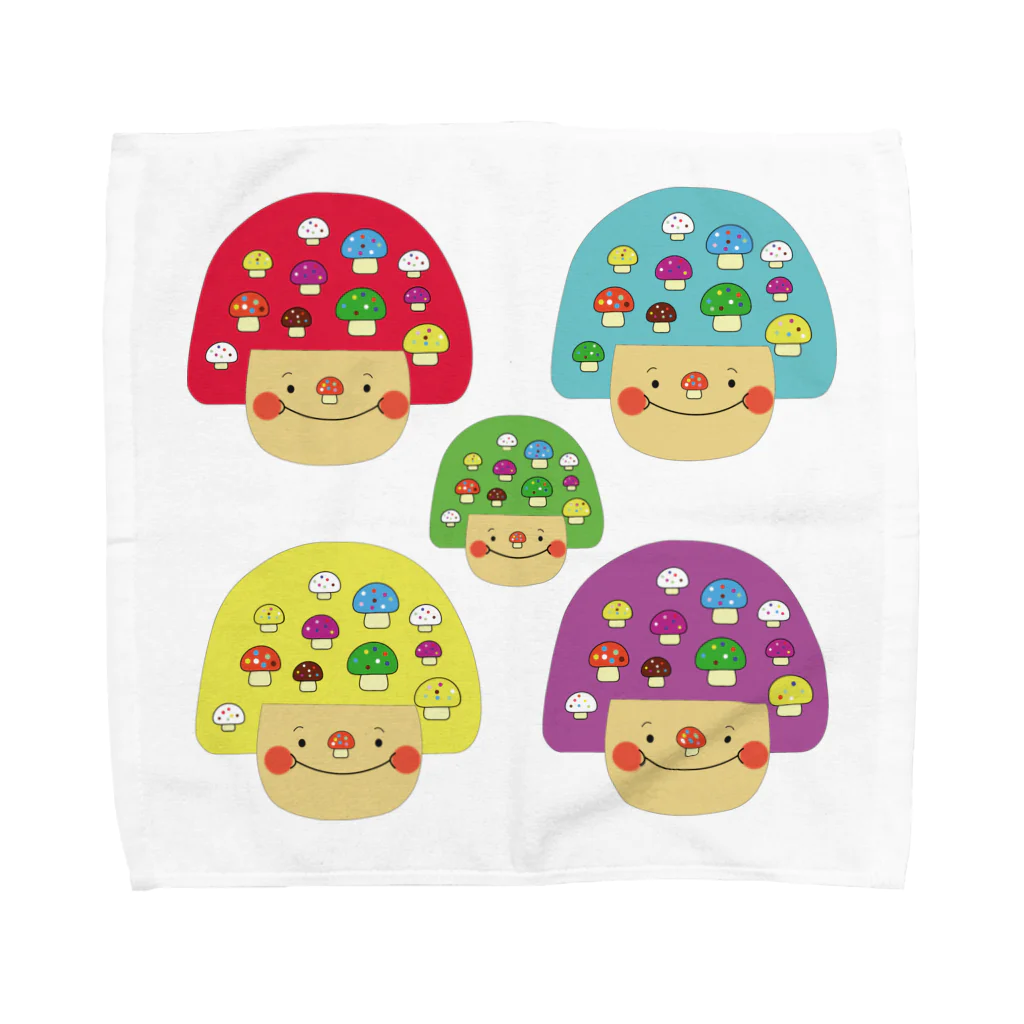 nikomomoのmushgirl Towel Handkerchief