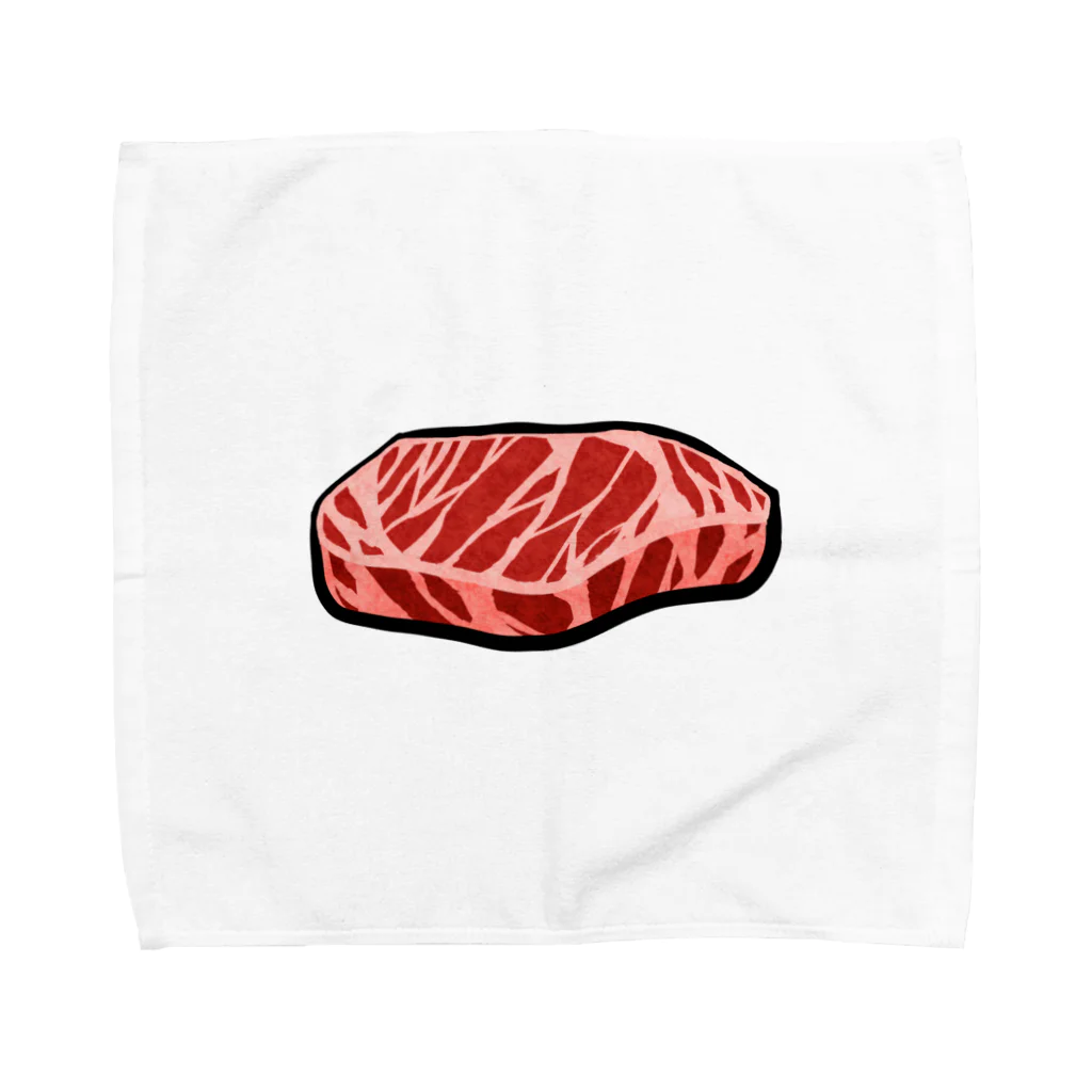 夏のどんぶり(ドンブリ)　ブラザーズ【ドンブラ】のお肉 Towel Handkerchief