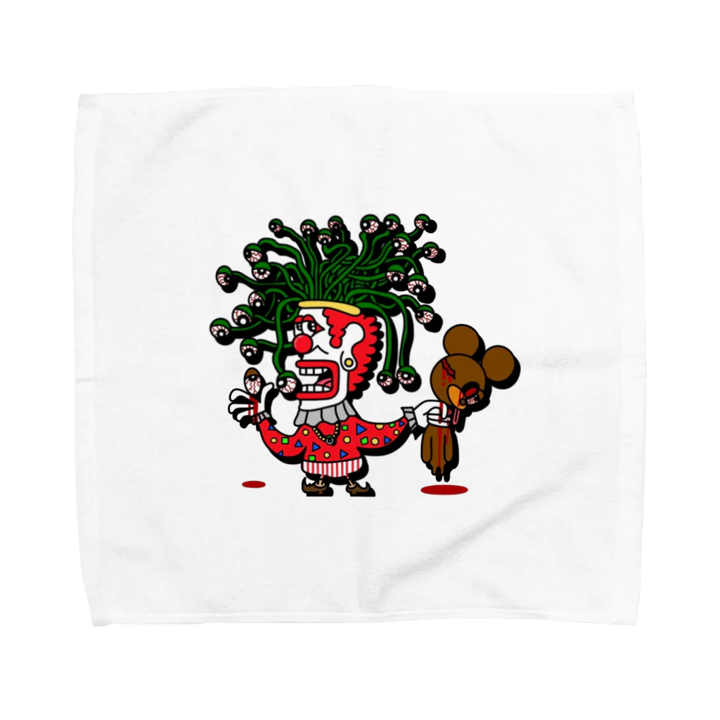 kfamのピエロ Towel Handkerchief