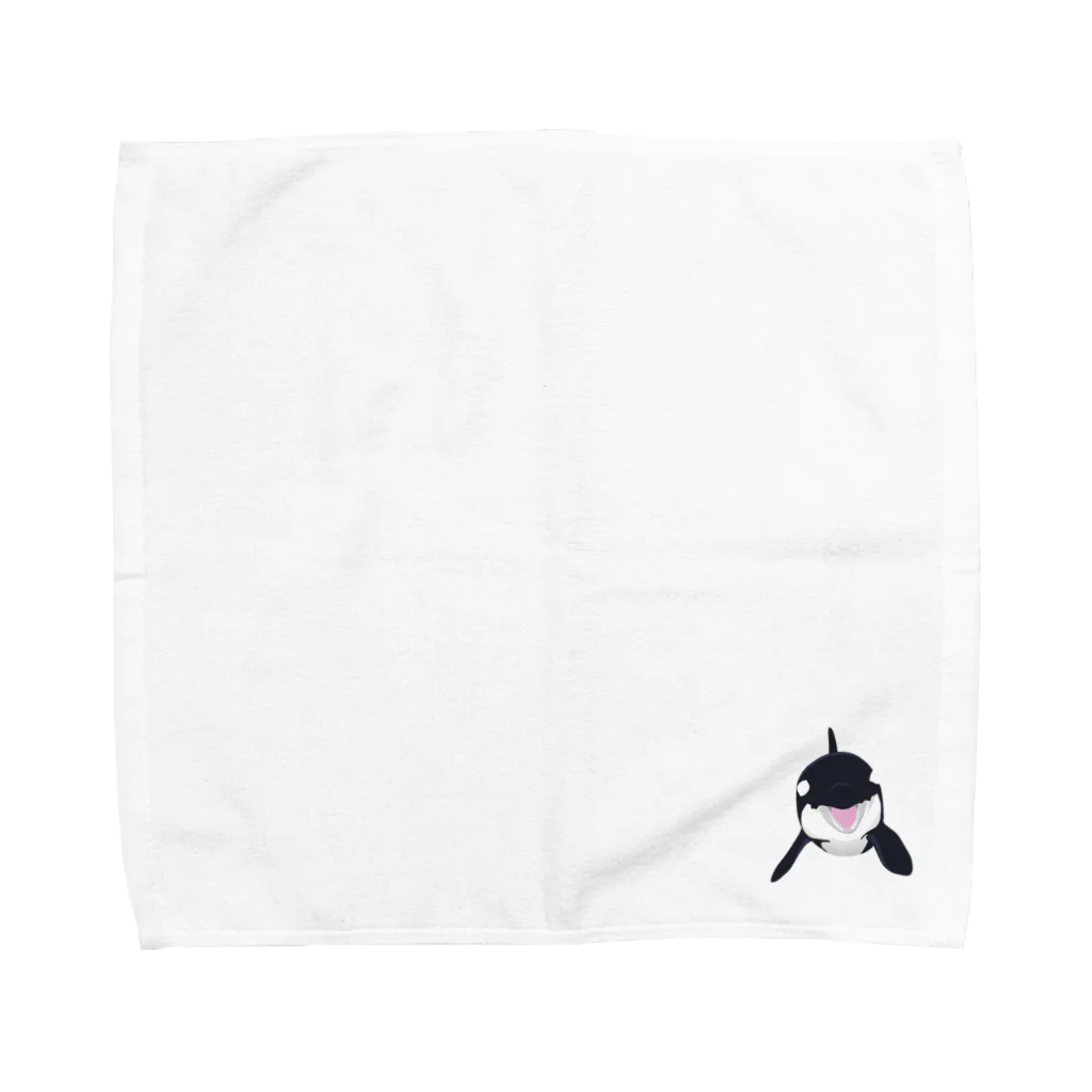 ORCAのORCA_正面顔 Towel Handkerchief