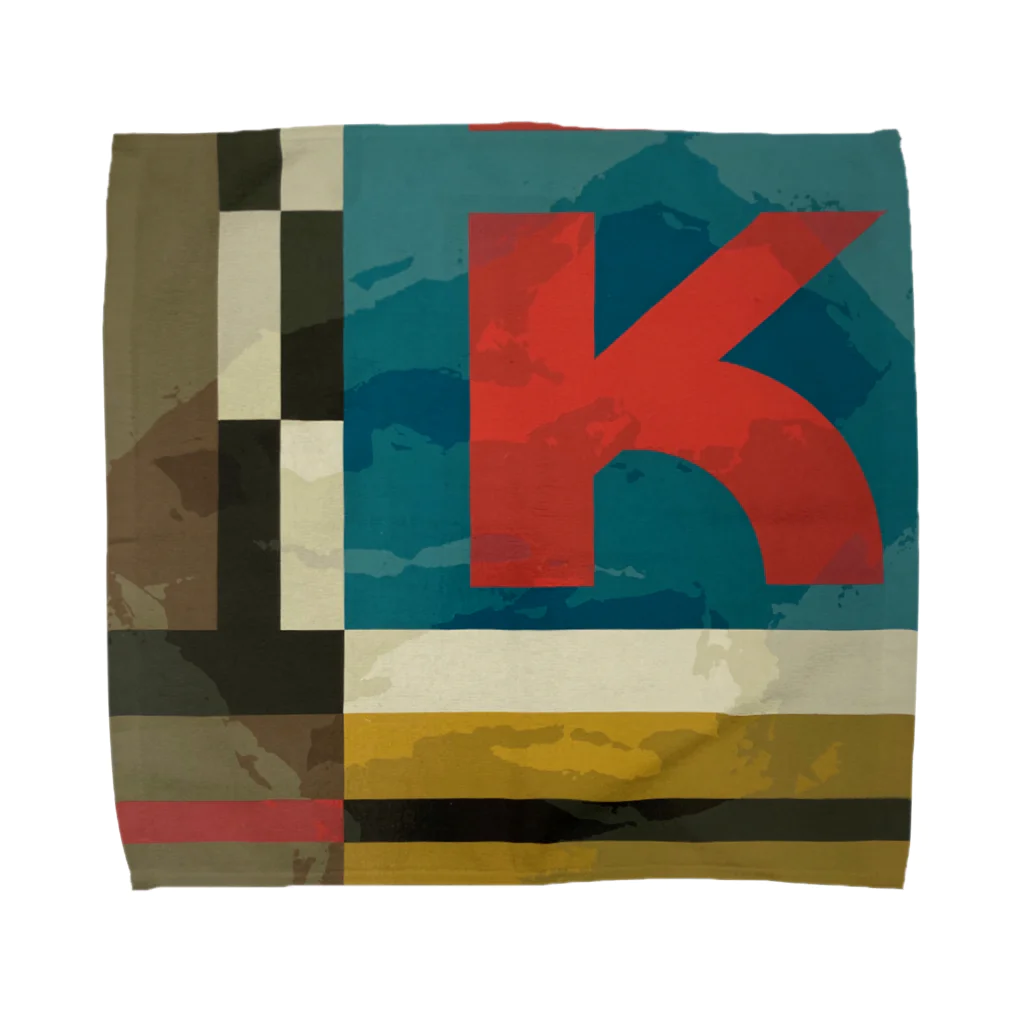 レターオールソーツのVsKN - K Towel Handkerchief