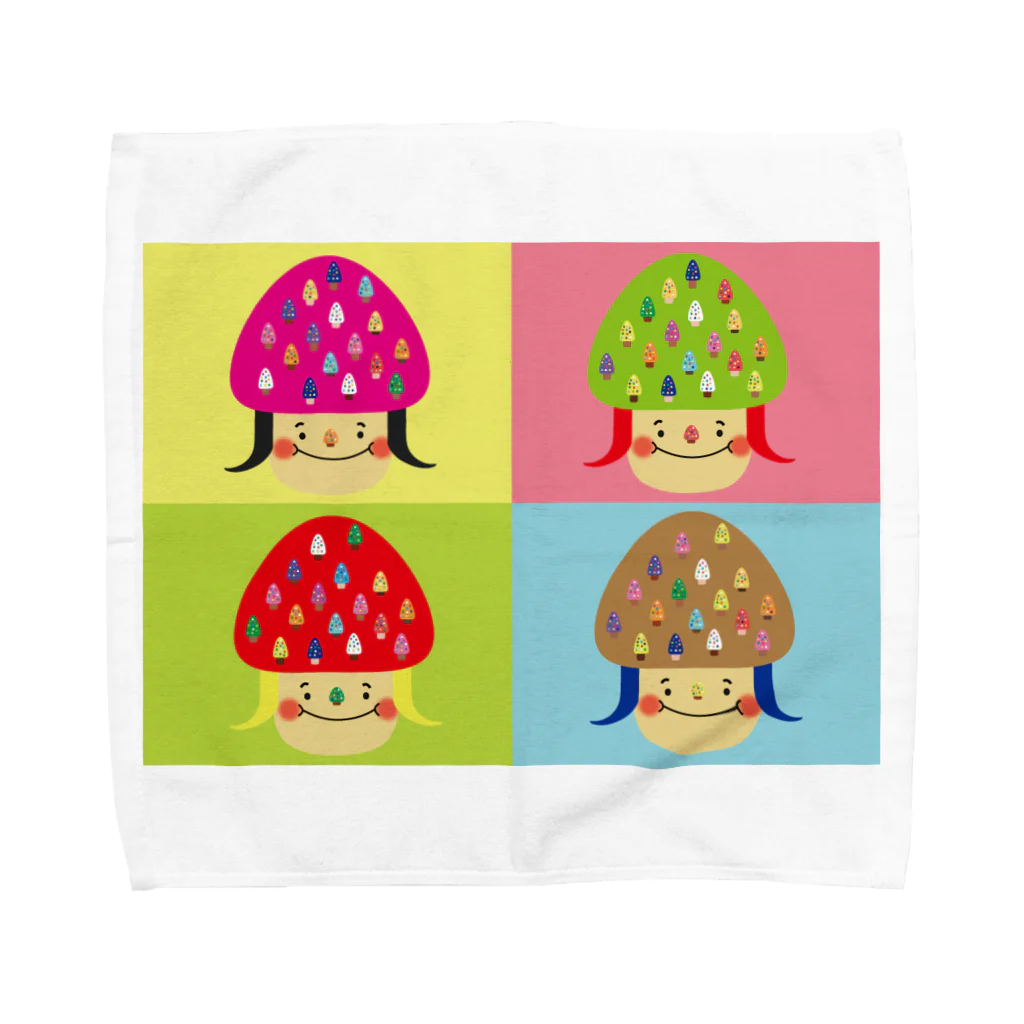 nikomomoの山子 Towel Handkerchief