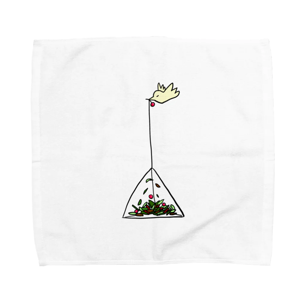 ノラキャットのテトラポットバード Towel Handkerchief