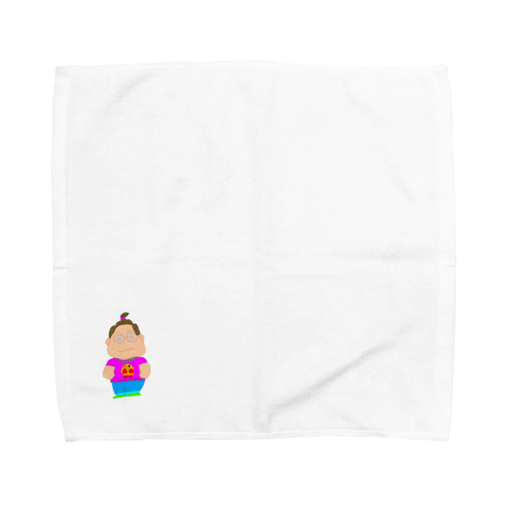 KURUMIMISHOPのゆる〜いナオミ社長 Towel Handkerchief