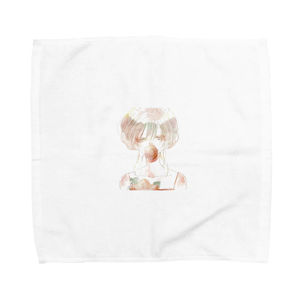 SAKURA スタイルの女子フリーアイコン Towel Handkerchief