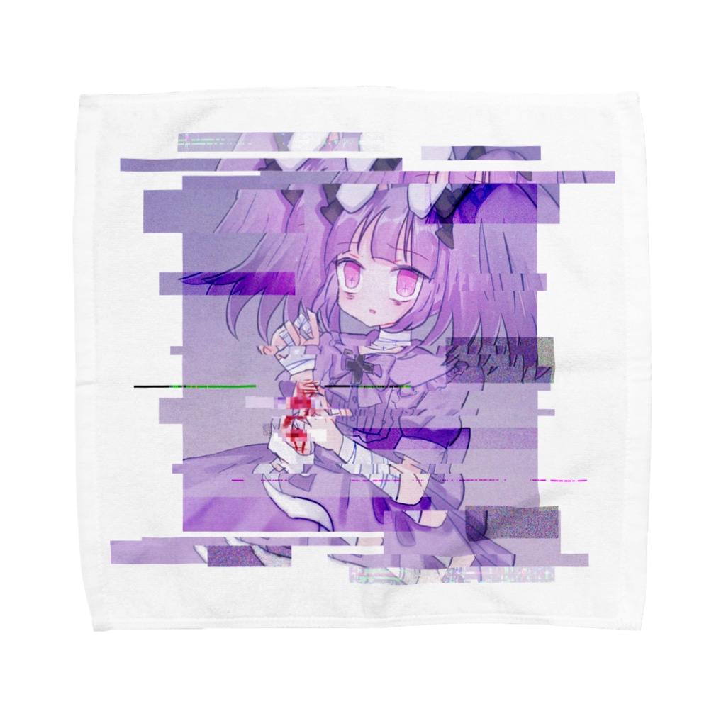 あくむ病院のCrush me Towel Handkerchief