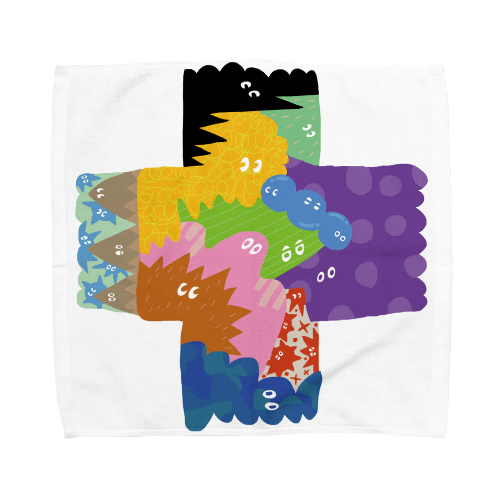 wakame.monsterのイイ事プラスプラス！ Towel Handkerchief