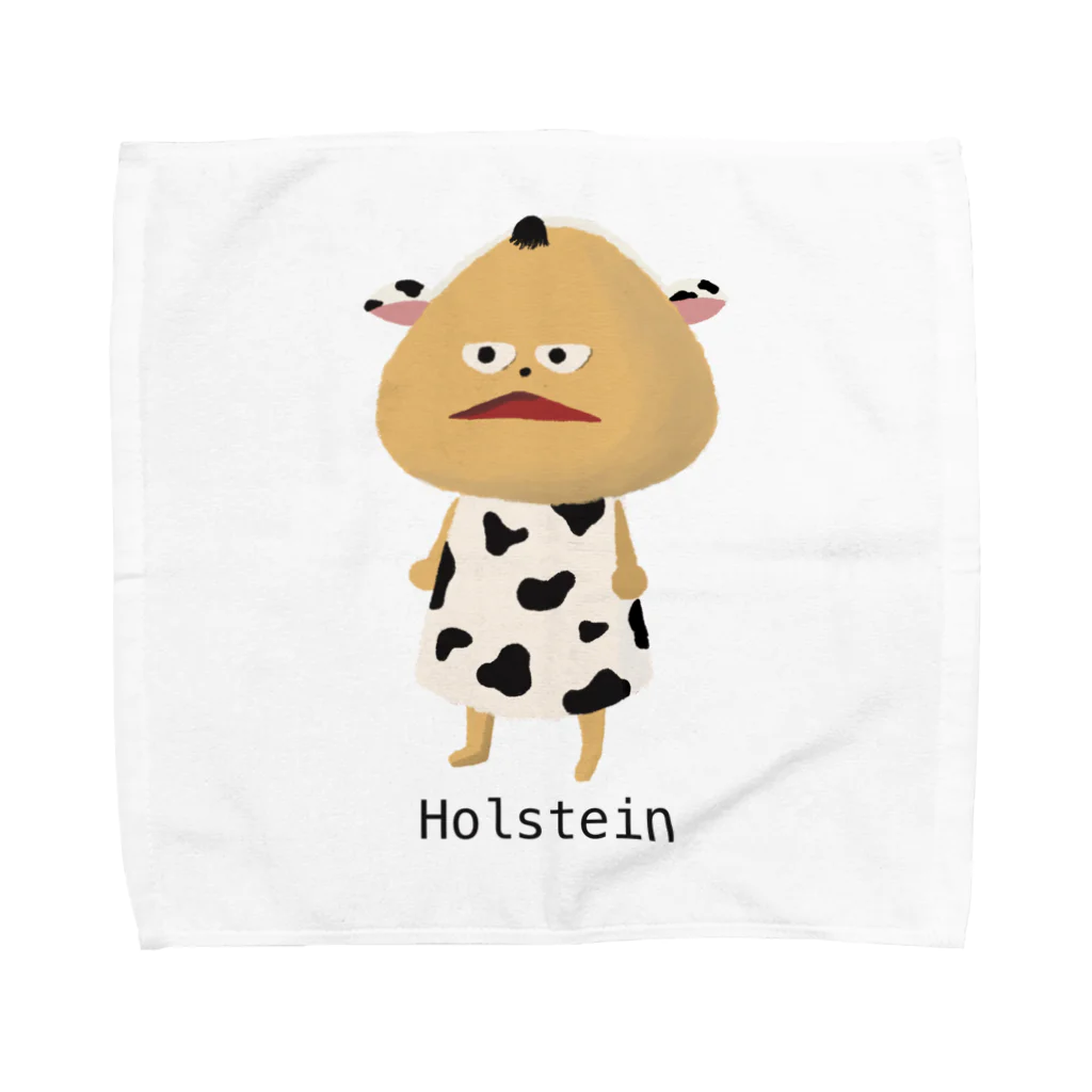 サハラ・ピのHolstein タオルハンカチ