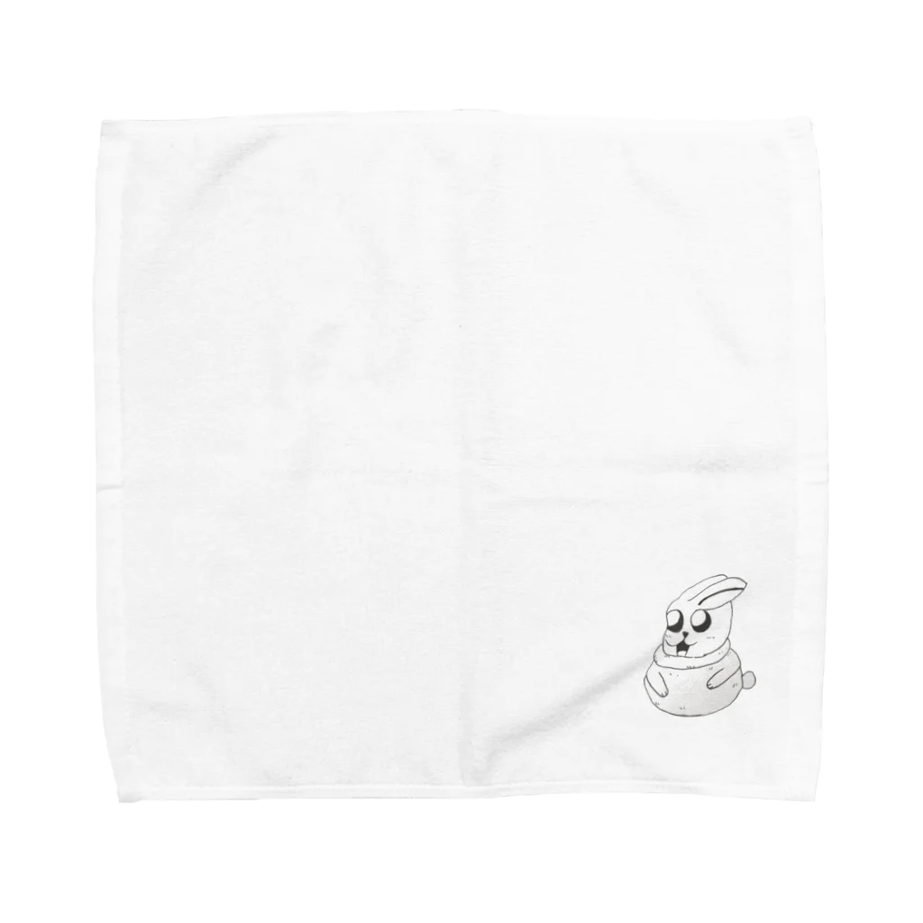 穴logのぴょんきち Towel Handkerchief