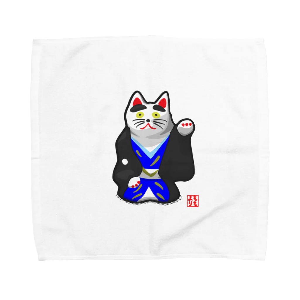 ももよりの初辰猫 Towel Handkerchief