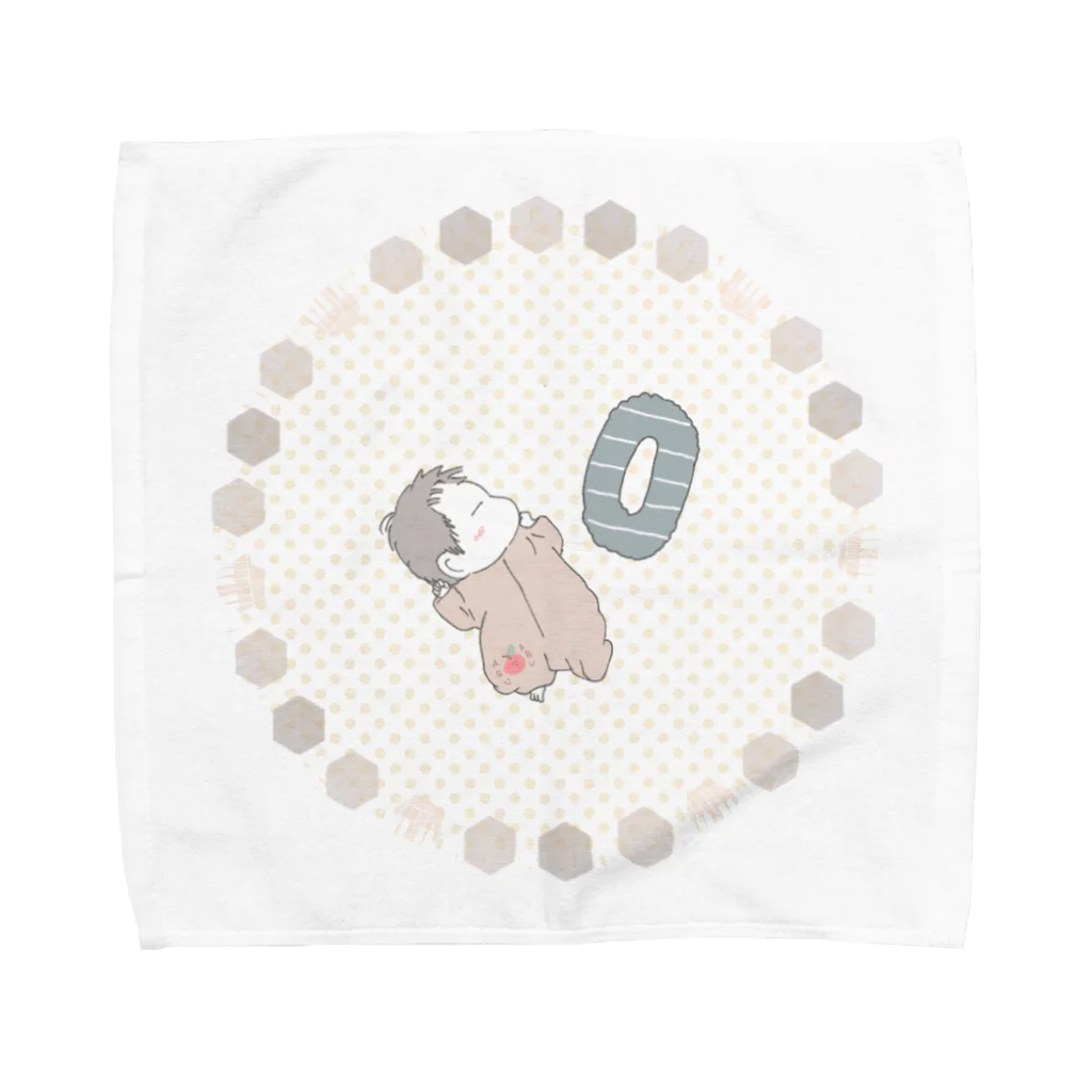momomo_omiの赤ちゃん(０歳) Towel Handkerchief