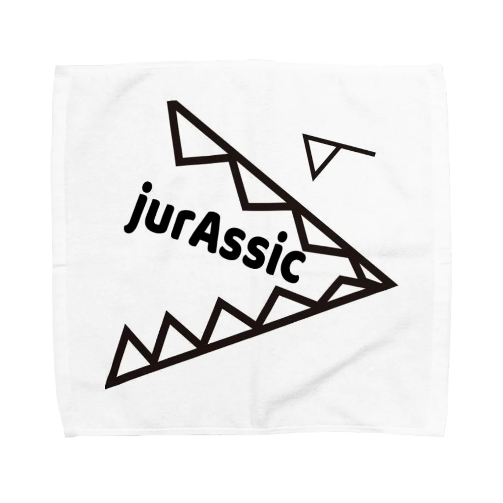 Fukui_no_ifukuのjurassic タオルハンカチ