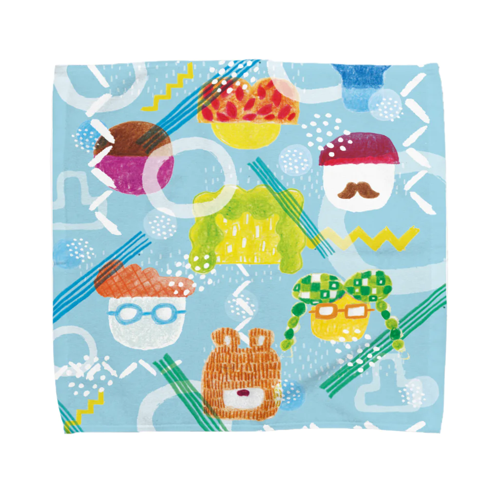 引野 裕詞のface face face Towel Handkerchief