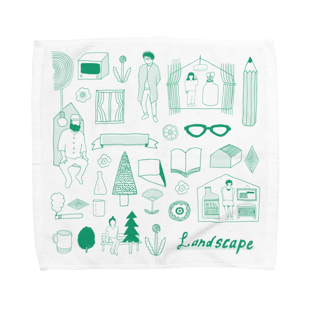 引野 裕詞のlife landscape Towel Handkerchief