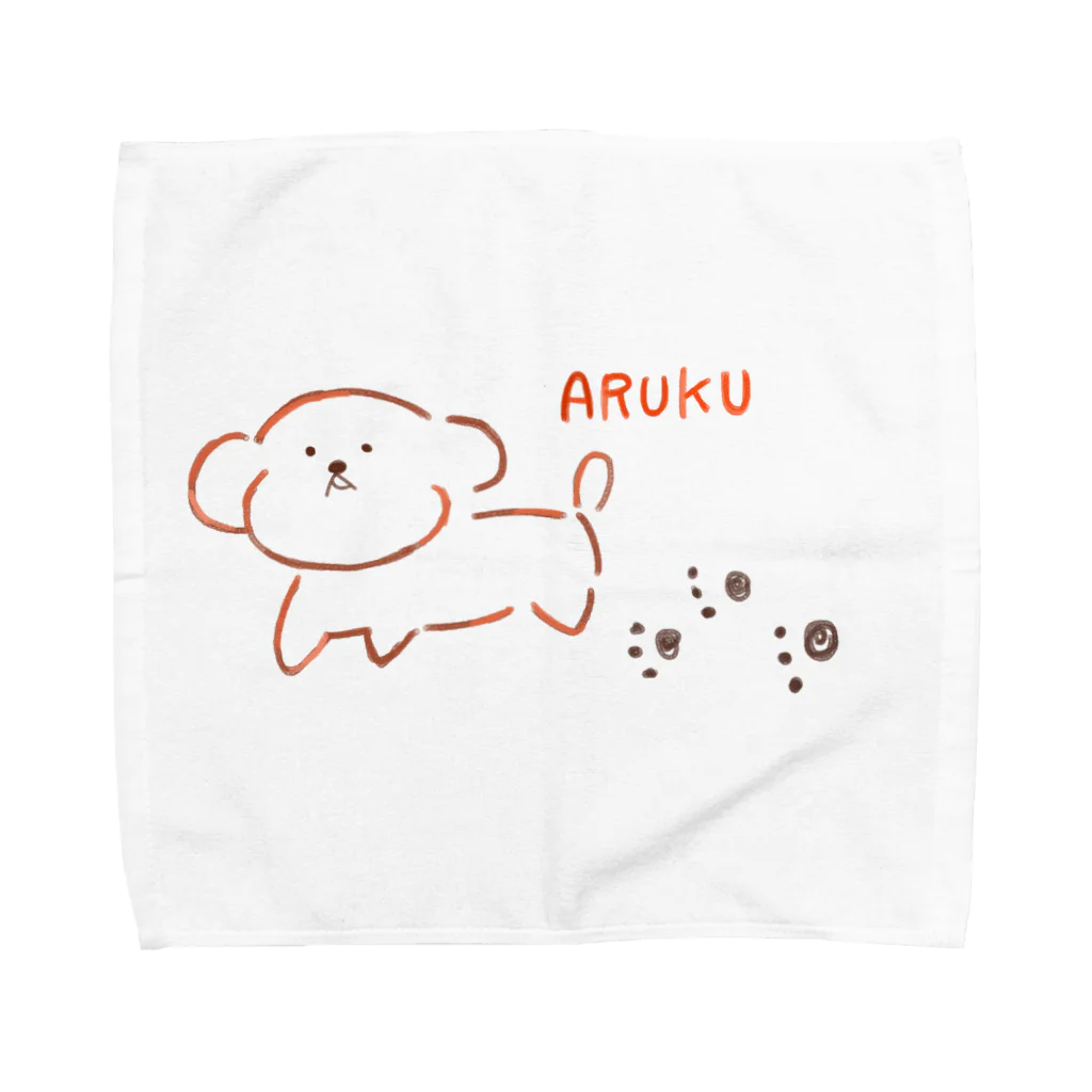 はるちゃこ🐼🌷の歩くチャコ🐾 Towel Handkerchief