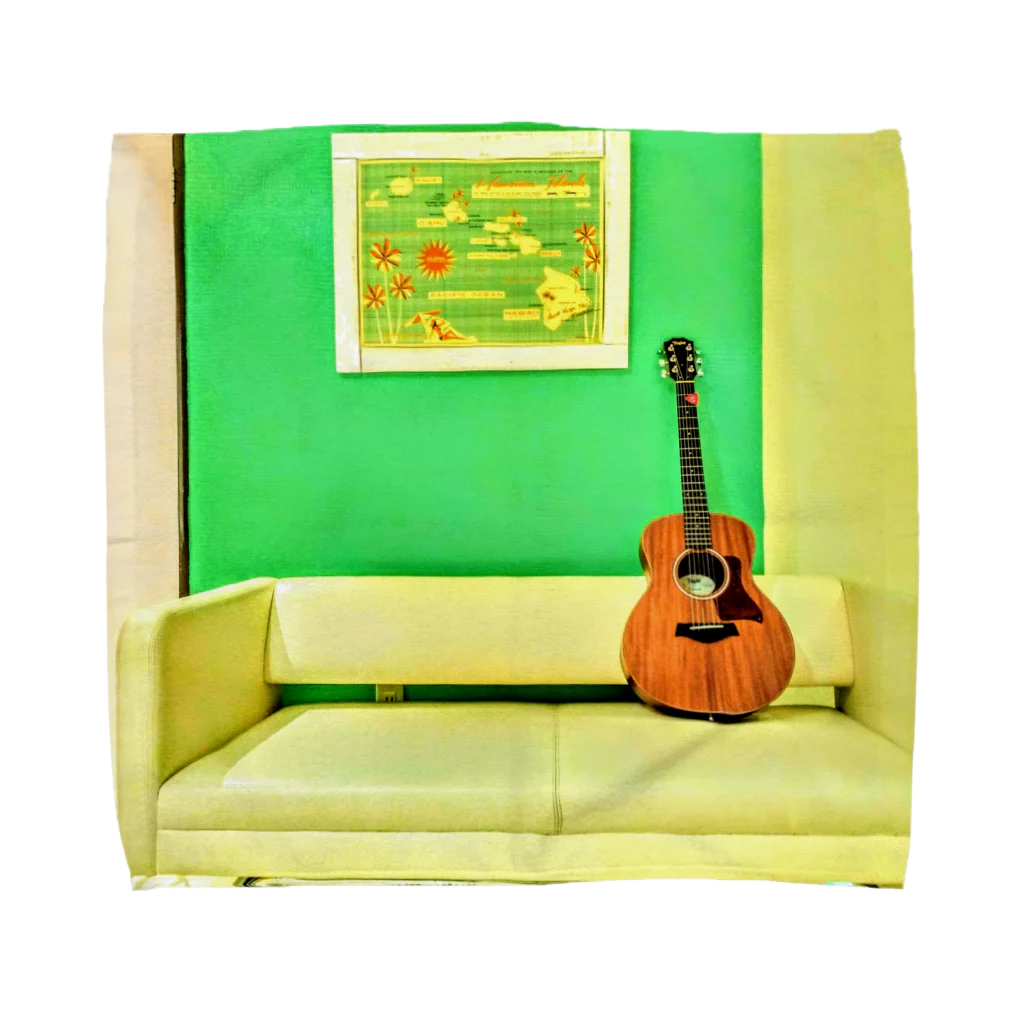 Rock★Star Guitar School 公式Goodsのアコースティックギター Towel Handkerchief