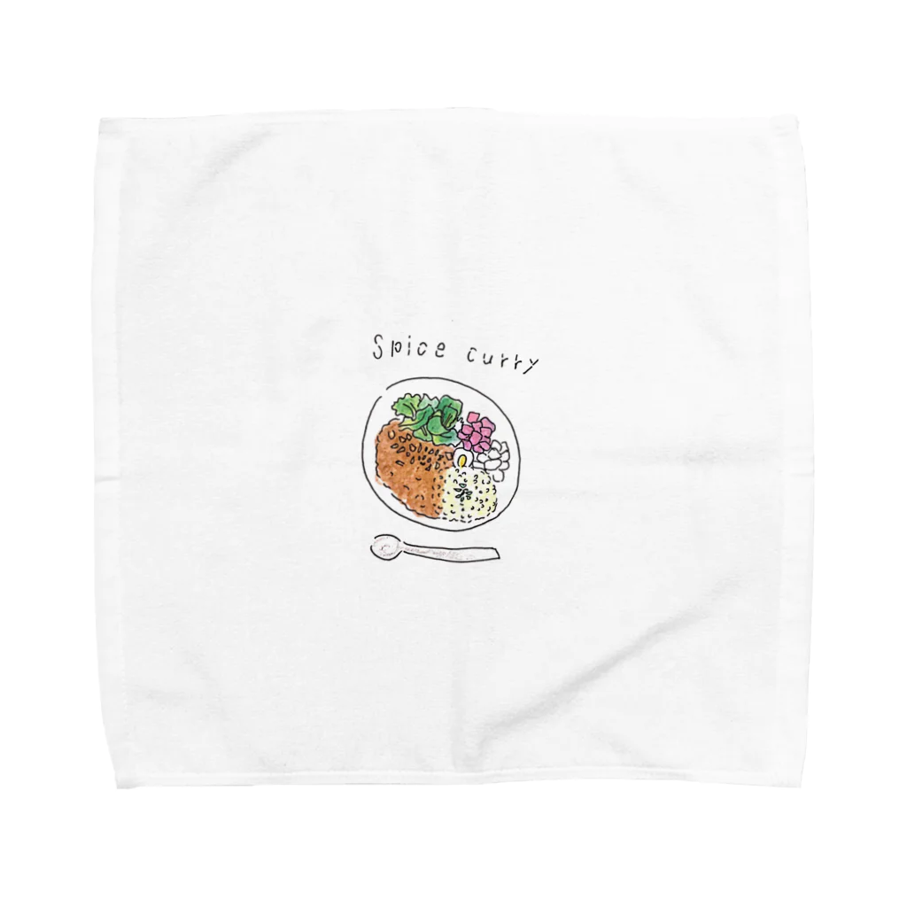 タビビトのスパイスカレー Towel Handkerchief