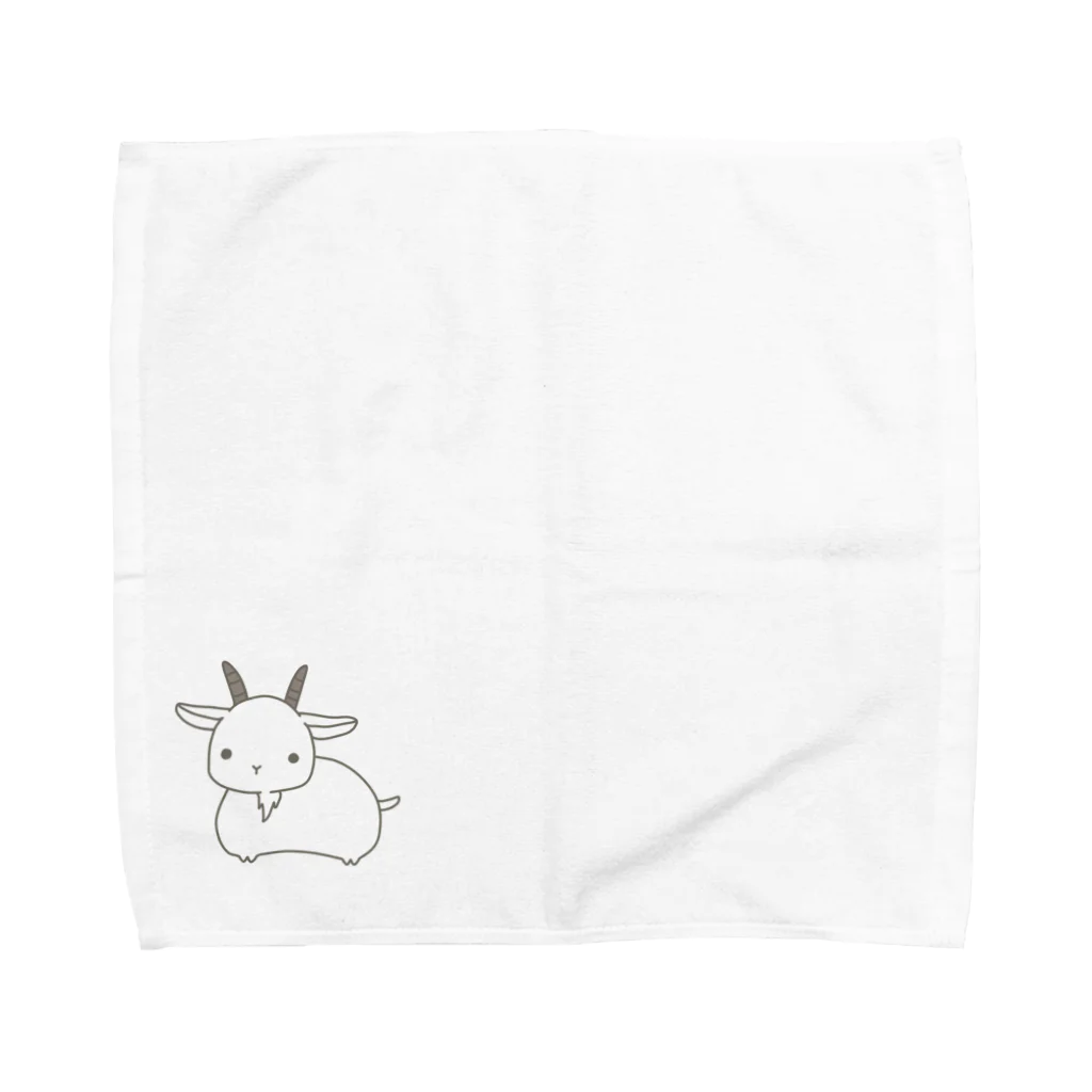 ヤギさんかわいいのヤギさん Towel Handkerchief