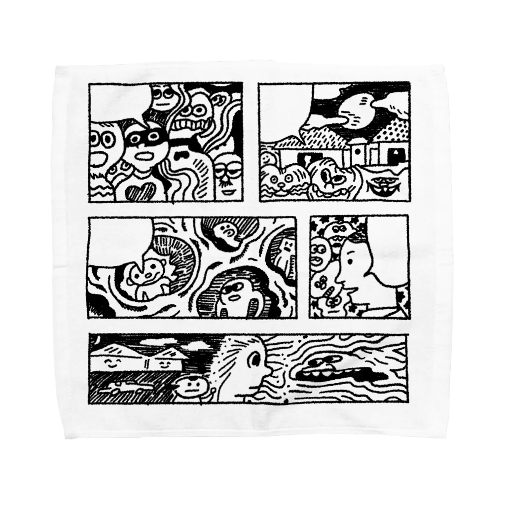 aizaknewton_aizawaのマンガ Towel Handkerchief