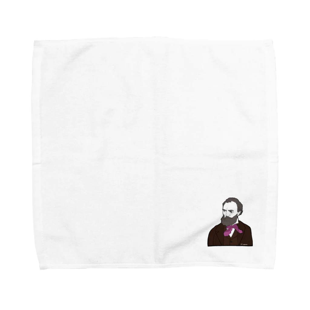 るなぱかさんのドボルジャーク先生 Towel Handkerchief