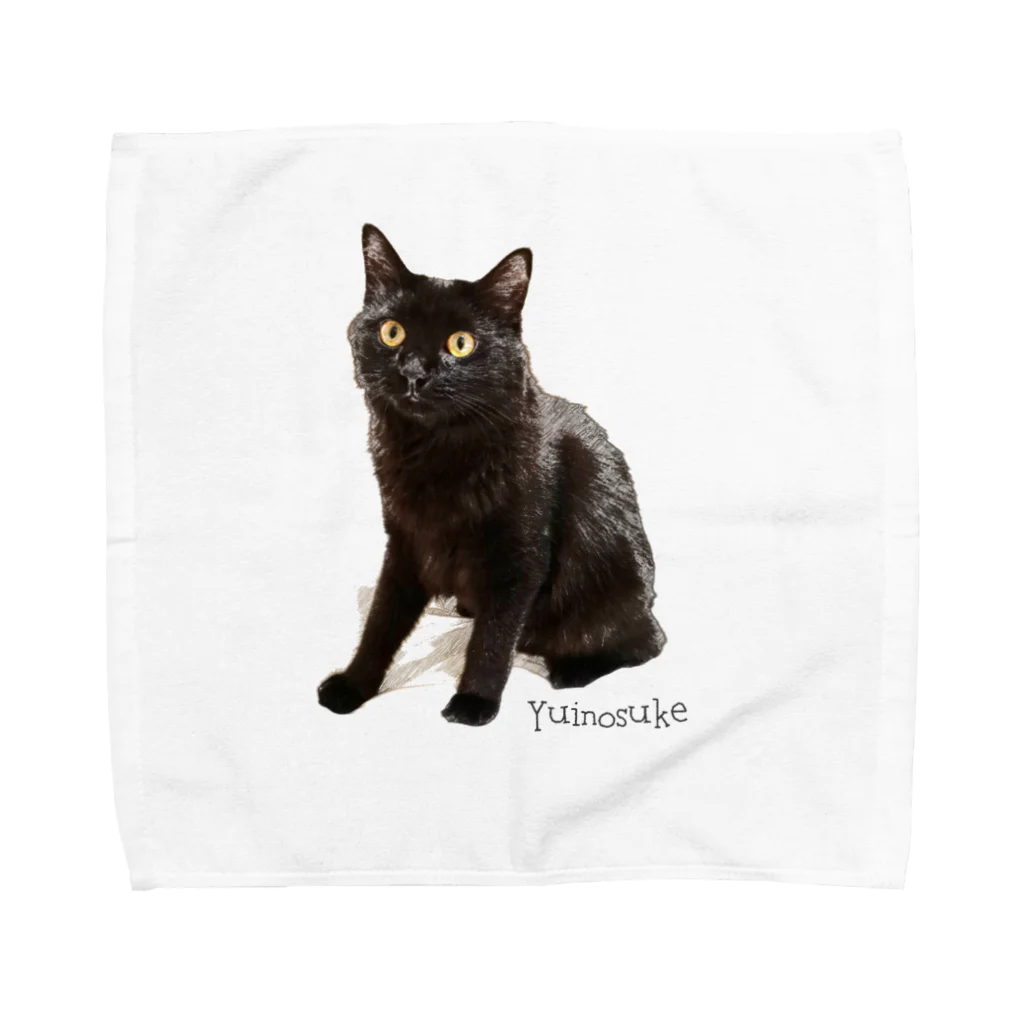 Hakubeiのシッポのゆいのすけ Towel Handkerchief