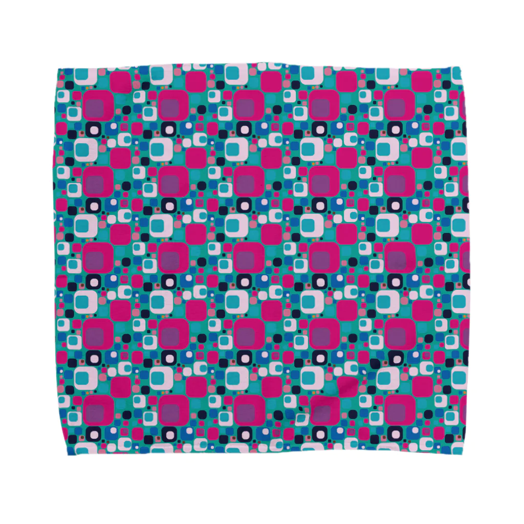 ﾛｯﾄﾓｰﾝﾄのパターン・パリ土産 Towel Handkerchief