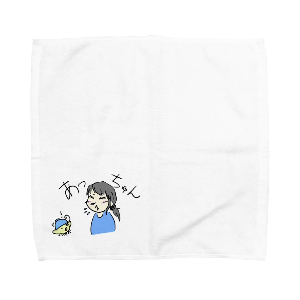 月見うどんのあっちゅん Towel Handkerchief