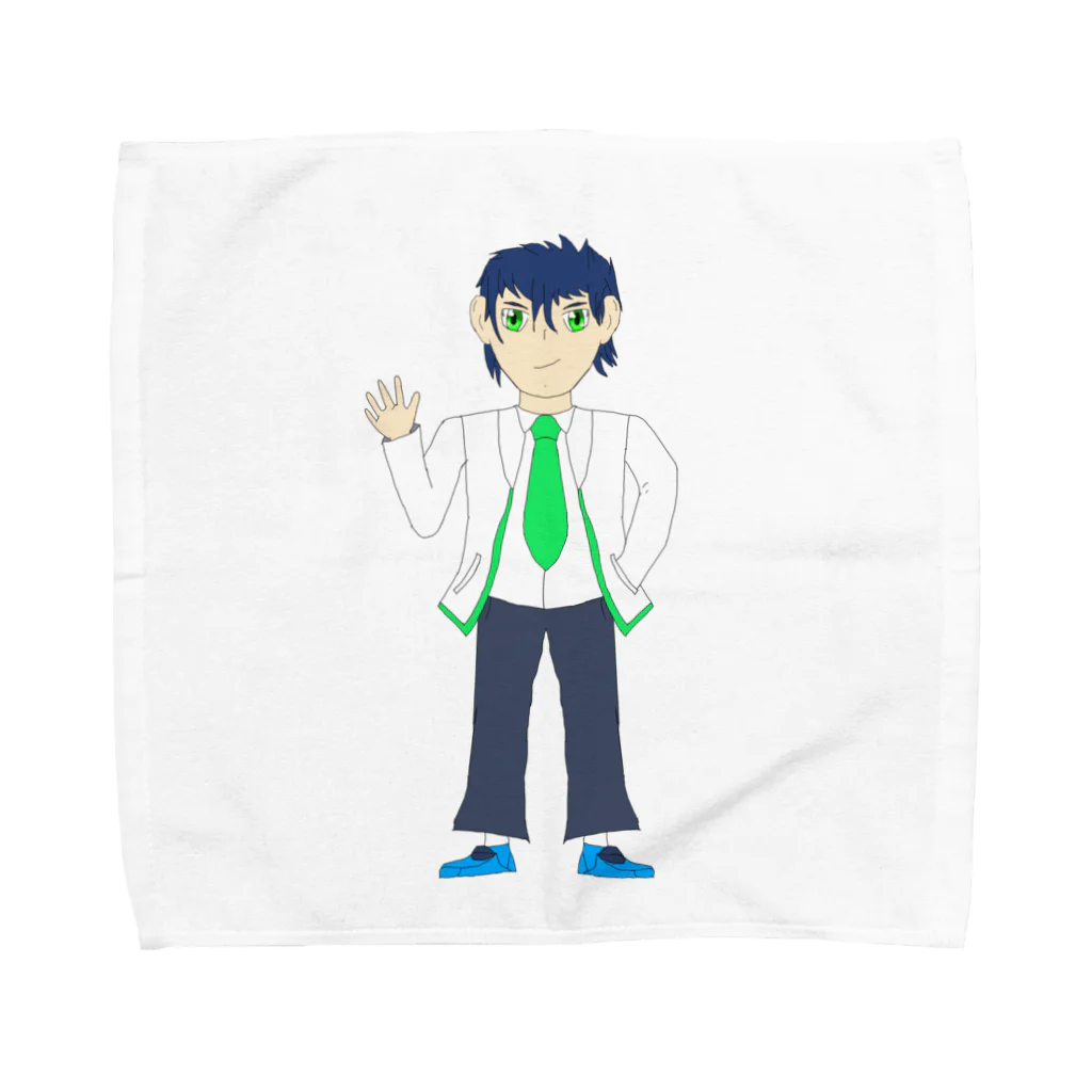 アスカの喜兎トウマ Towel Handkerchief