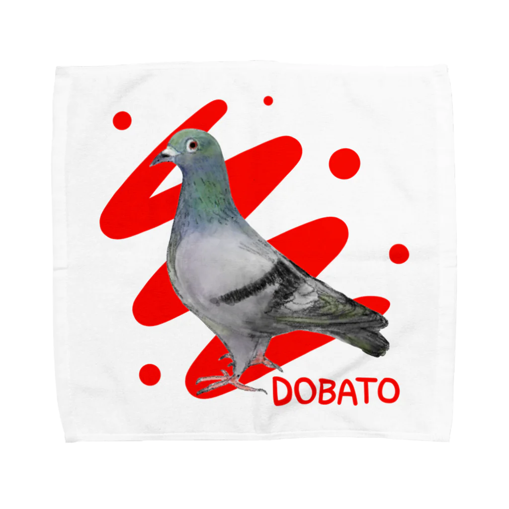 中村まーぶるの鴿／土鳩／DOBATO Towel Handkerchief