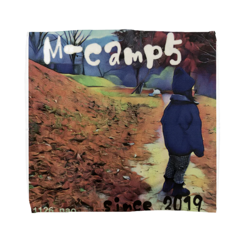 ナオアキ🏕🐟のM-camp5 タオルハンカチ