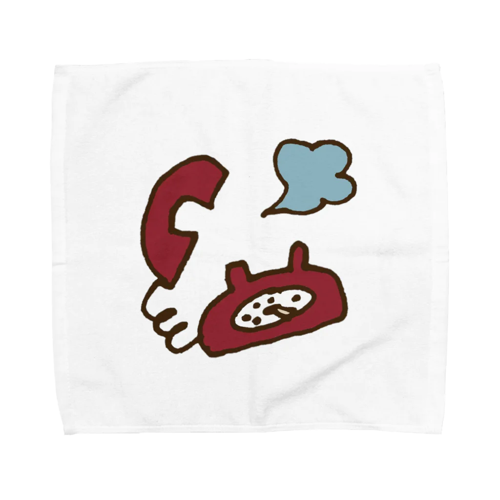 furuniwaさんの小屋のもしもし Towel Handkerchief