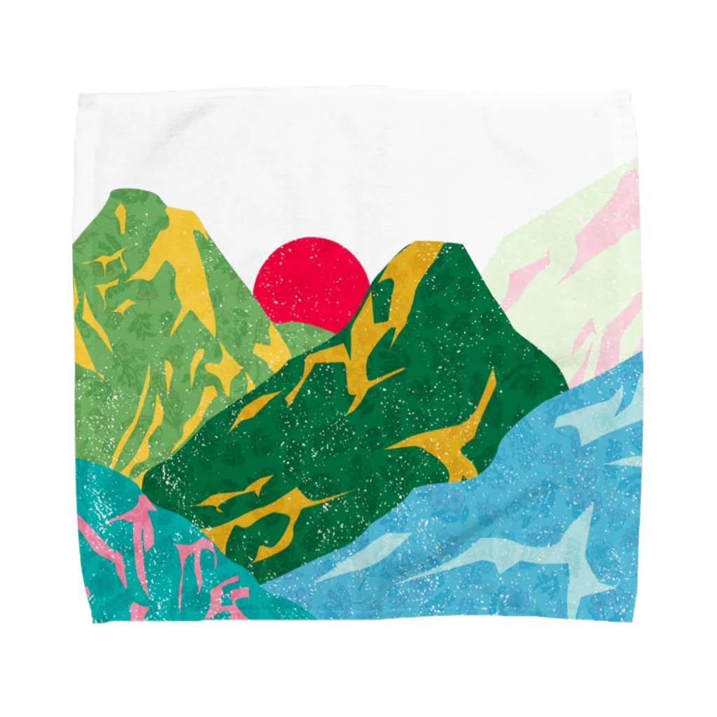 pinga0057のやま Towel Handkerchief