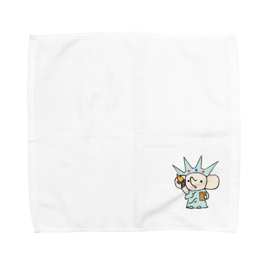 大好き！ニューヨークのパーキータオル Towel Handkerchief