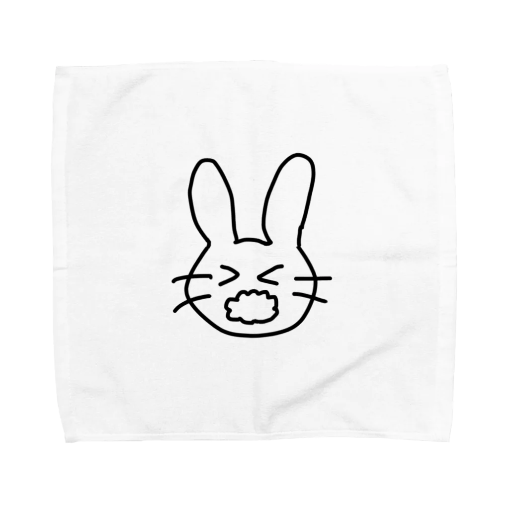 shirayuki15のあわあわうさぎ Towel Handkerchief