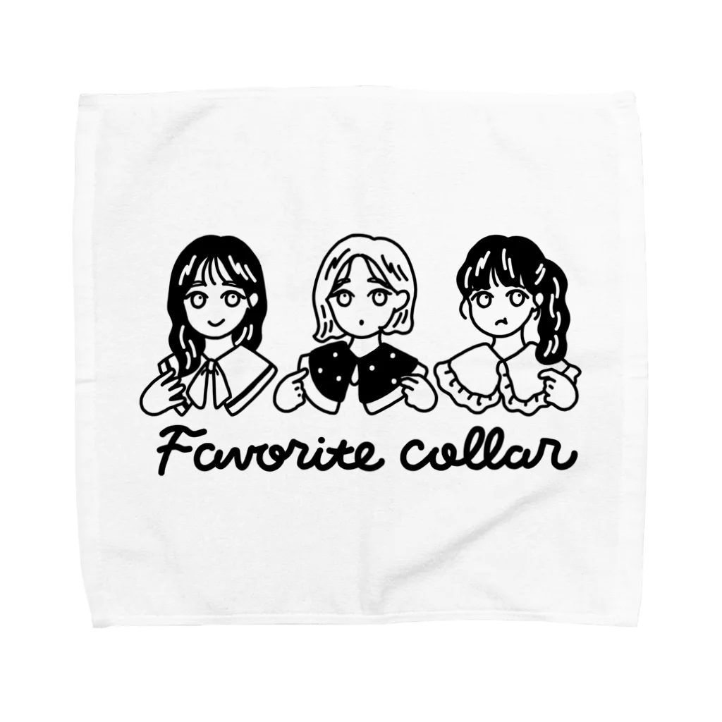 西村オコのFavorite collar Towel Handkerchief