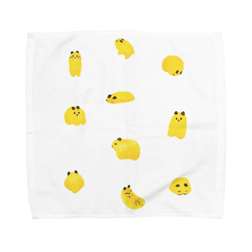 hamuhamulandのキンクマ　パターン Towel Handkerchief