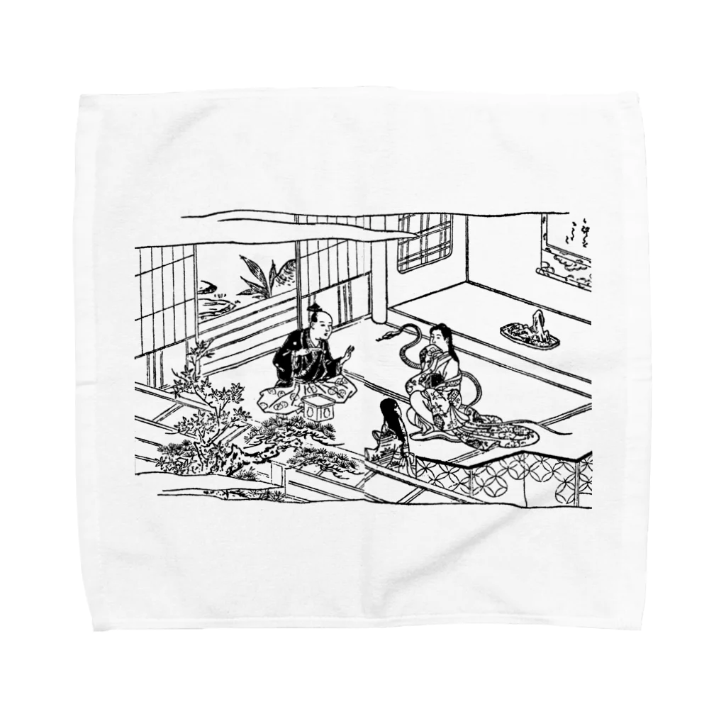 メディア木龍・谷崎潤一郎研究のつぶやきグッズのお店の蛇性の Towel Handkerchief