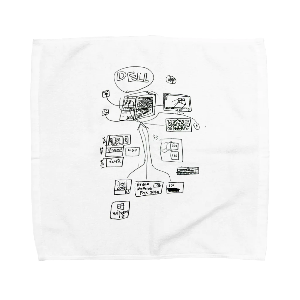 oinarisanのsoffice made by きゃっくん Towel Handkerchief