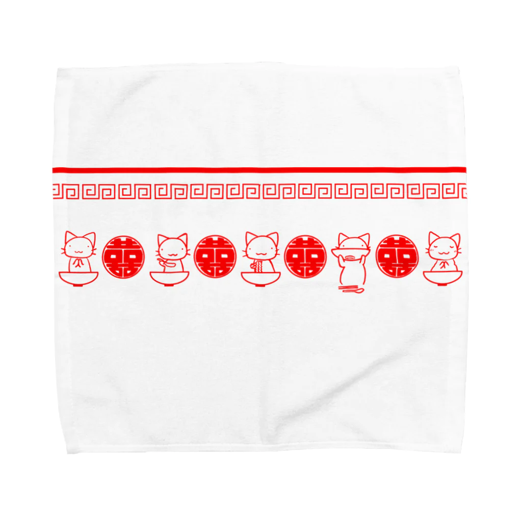 きねこやのきねこラーメン Towel Handkerchief