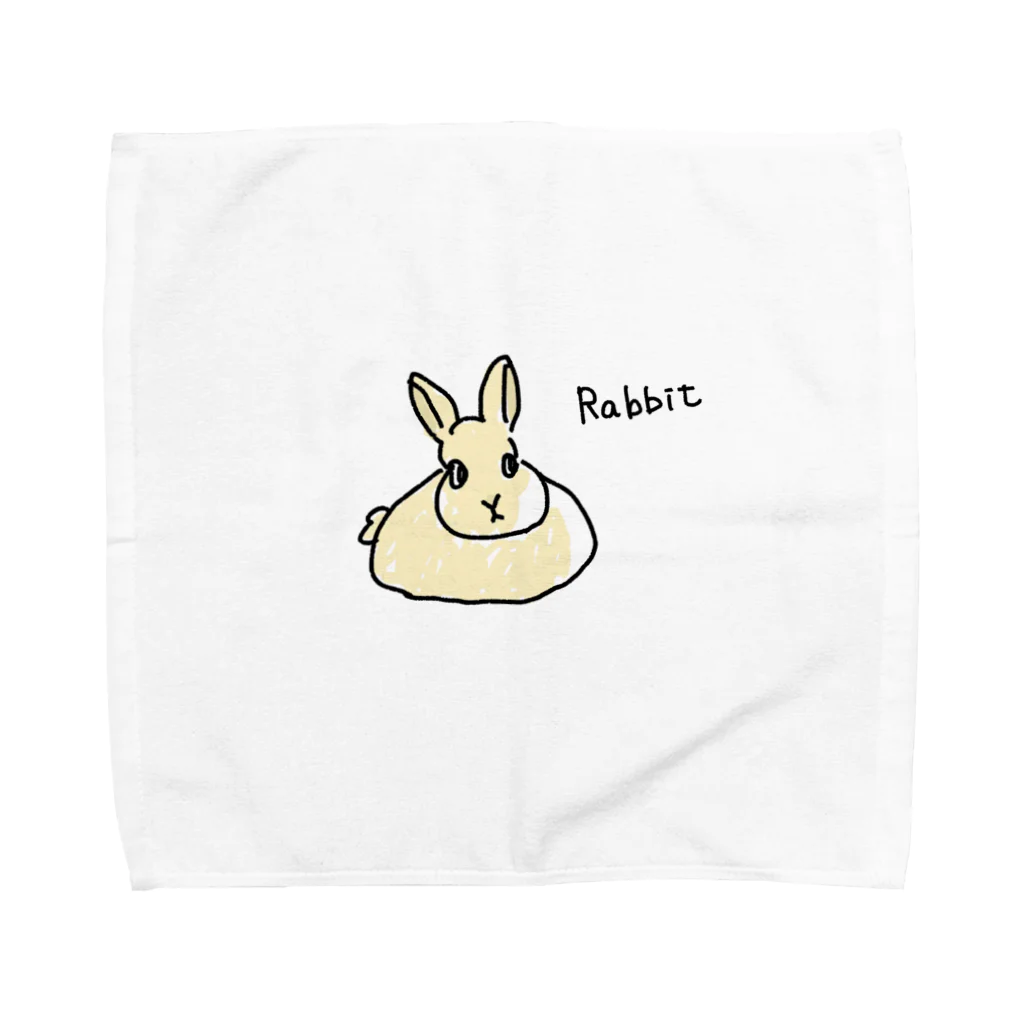 MacasのRabbitくん Towel Handkerchief