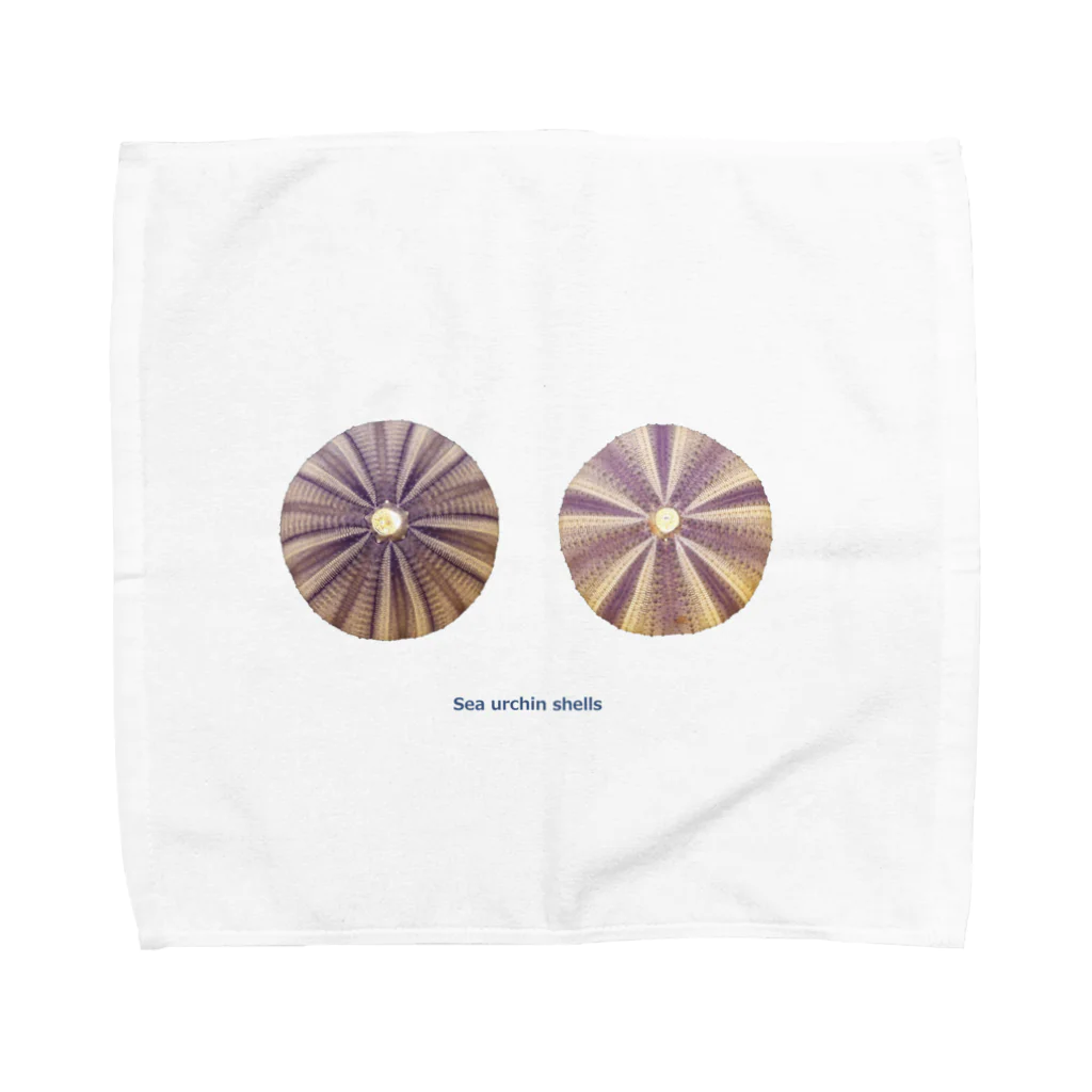 NA functionのシラヒゲウニの殻 Towel Handkerchief