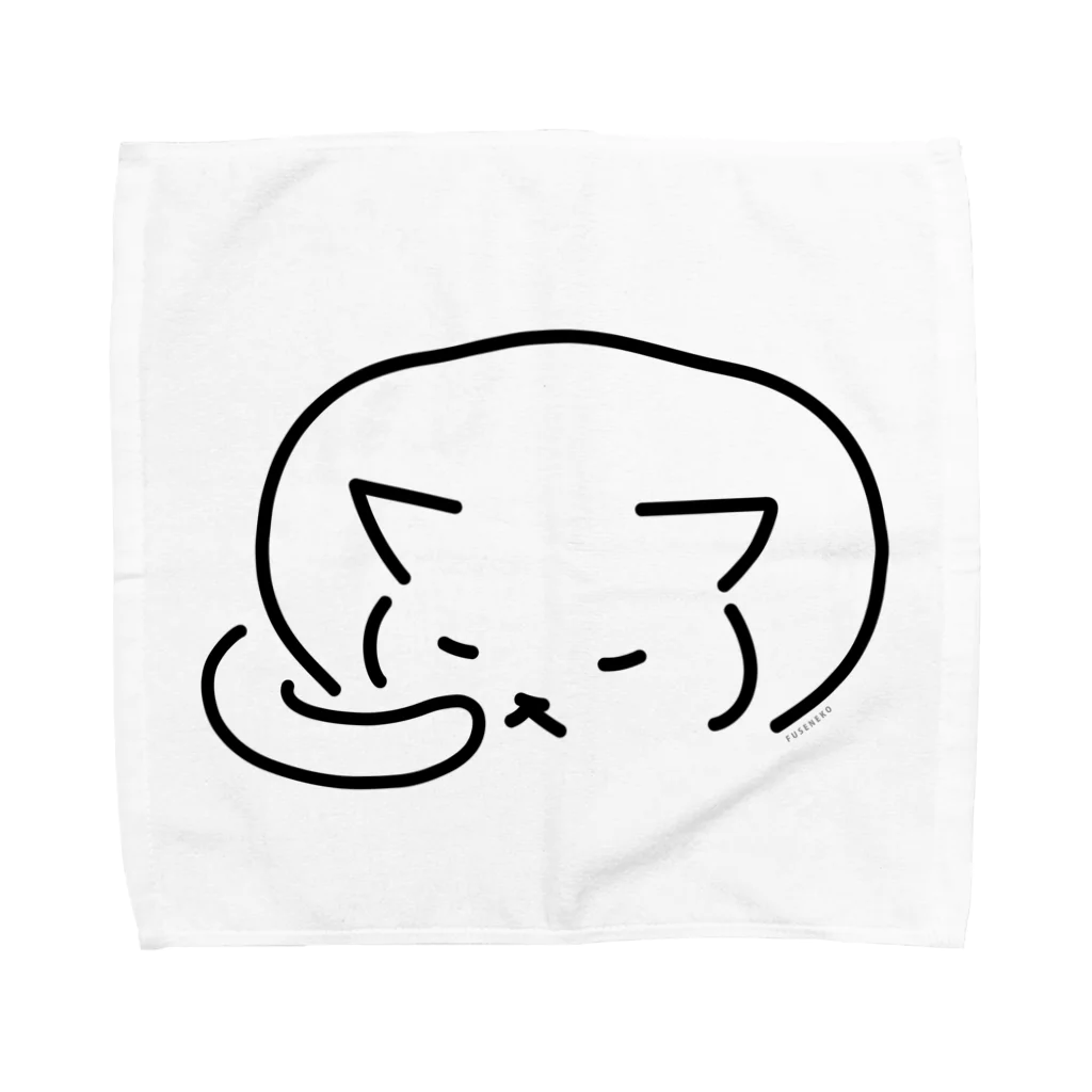 MOCHIYAのふせねこ Towel Handkerchief