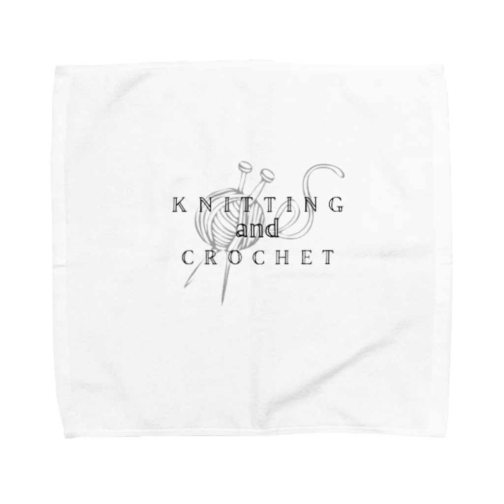 高梨あんなの編み物好き好きアピール(simple) Towel Handkerchief