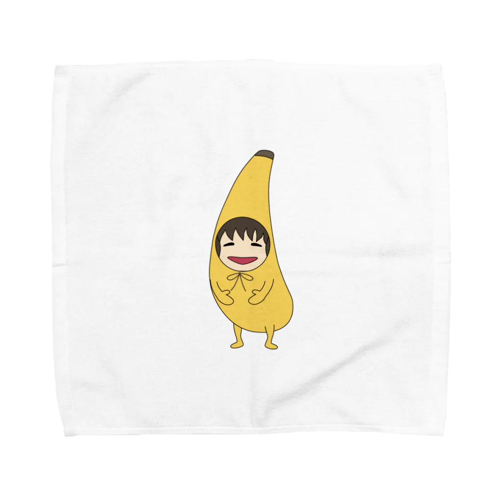 爆笑会コーポレーションのバナナのゆみ Towel Handkerchief