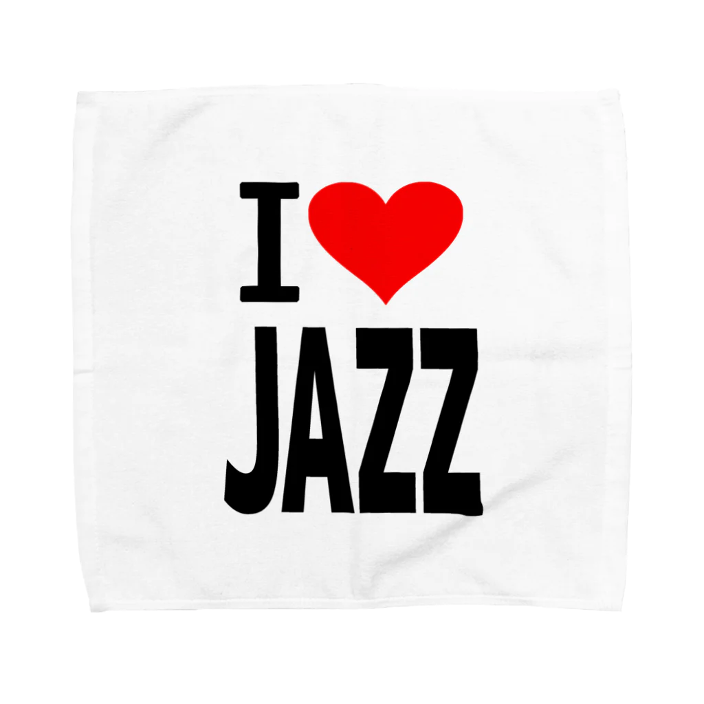 AAAstarsの愛　ハート　JAZZ　(　I 　Love　JAZZ　） Towel Handkerchief