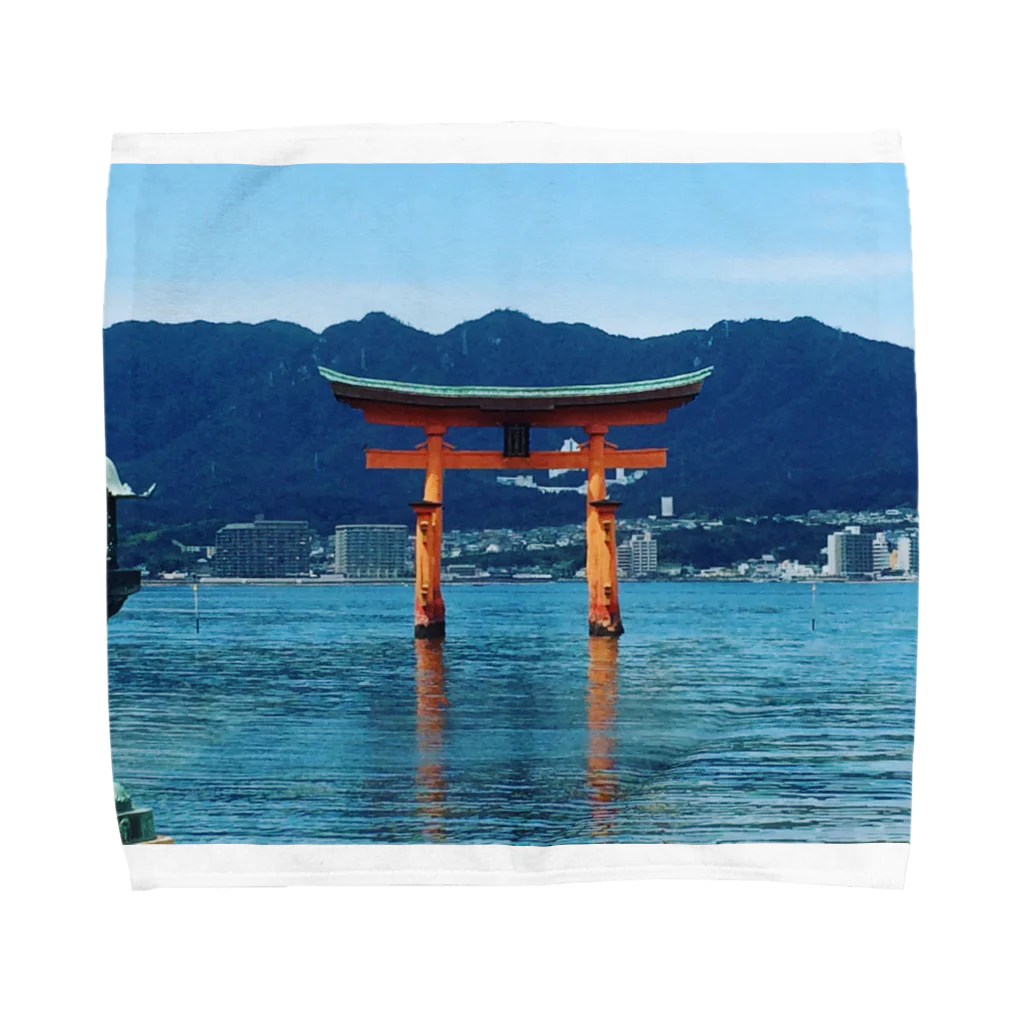 ave_varca5016の厳島神社 Towel Handkerchief