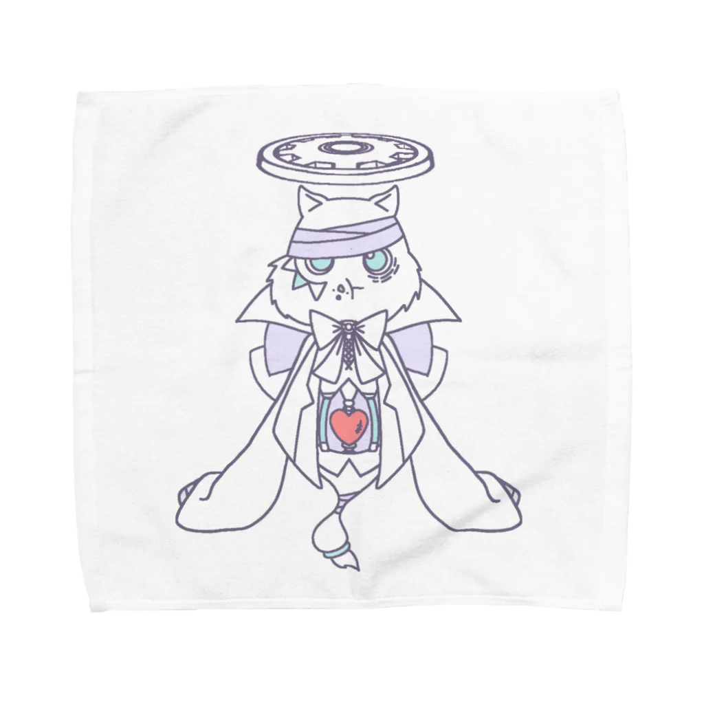 ブルー市民のゆめかわクリオネ Towel Handkerchief